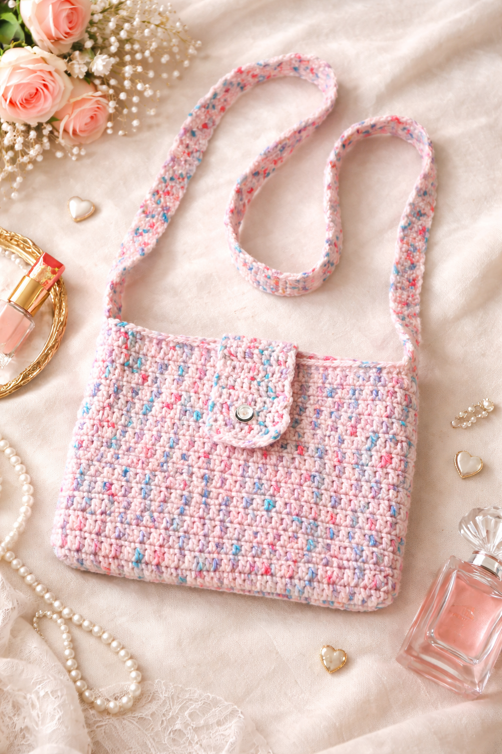 Crochet Sling Bag